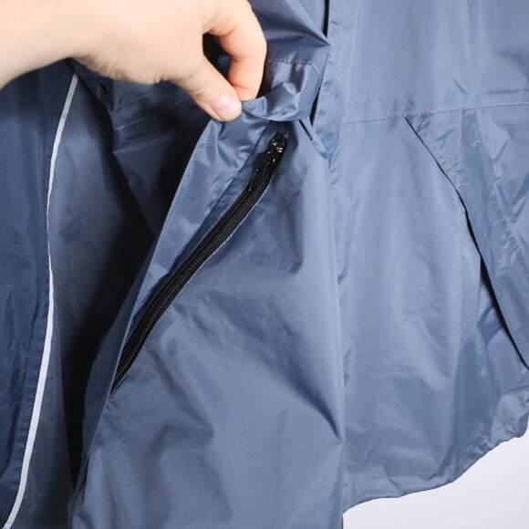 Viking Chinook 2 Mens Rain Jacket Windbreaker Coat Outdoor Blue Gorpcore - Picture 13 of 15